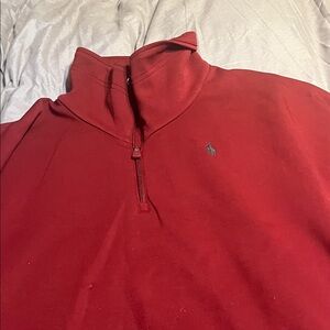 Polo Ralph Lauren Red Half-Zip Jersey